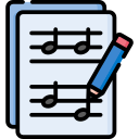 icono de partitura musical